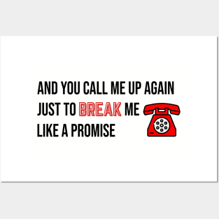 Break Me Like a Promise Taylor Swift Posters and Art